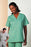 Fashion Seal Uniforms - Scrub Shirt Small Jade Green 2 Pockets Short Sleeve Unisex - 6794-S