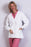 Fashion Seal Uniforms - Warm-Up Jacket White Large Hip Length Reusable - 7364-L