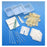 Vyaire Medical Inc Set Tracheostomy Care Complete With Vinyl Gloves/3 Rigid Basins Lf Sterile Each, 20 Ea/Ca - 4681A