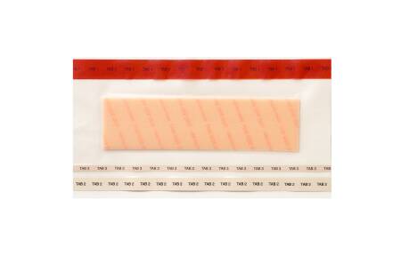 Ferris Manufacturing Polymem Thin Foam Dressing PolyMem 4 X 12-1/2 Inch Rectangle Adhesive with Border Sterile - 3412