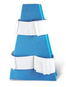 Joerns Healthcare - Hip Abduction Pillow Large Velfoam Straps Left or Right Hip - 8023
