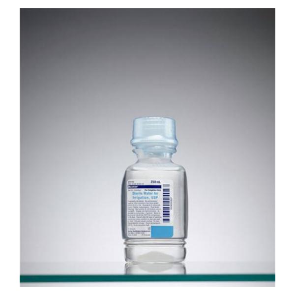 Baxter Healthcare Water Irrigation Solution 250Ml Sterile Plastic Pour Bottle 250Ml/Bt, 24 Ea/Ca - 2F7112