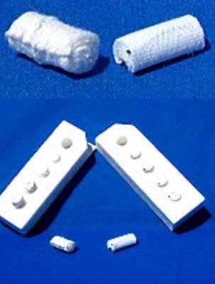 Auto-Count - Surgical Kittner Sponge X-Ray Detectable Polyester 1/4 X 5/8 Inch 5 Count Foam Count Holder Sterile - 31001010