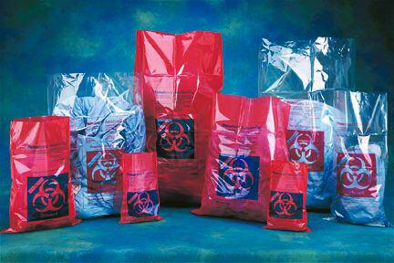 Fisher Scientific Fisherbrand Biohazard Waste Bag Red Polypropylene 8 X 12 Inch - 01828A