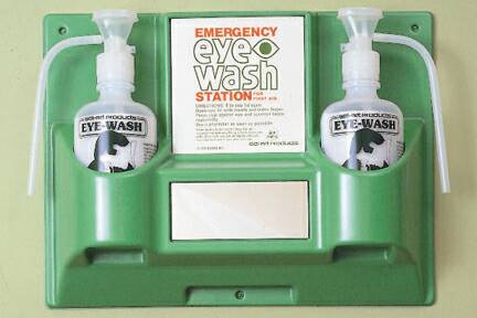 Fisher Scientific Eyewash Station Wall Mount Dual 32 oz. Bottles - 1002810