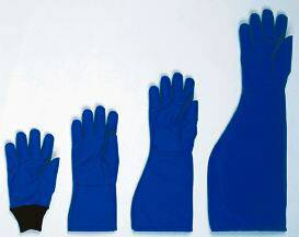 Tempshield Cryo-Gloves - Cryogenic Glove Size 9 Waterproof Material Blue 13.5 to 15.25 Inch Straight Cuff NonSterile - 11394326