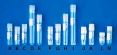 Nunc - Cryogenic Tube Round Bottom Plain 12.5 X 91 mm 4.5 mL Without Color Coding Screw Cap Polypropylene Tube - 12565173N