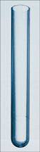 Fisher Scientific Fisherbrand Culture Tube Round Bottom Plain 13 X 100 mm 8 mL Without Color Coding Without Closure Glass Tube - 14958D