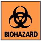 Fisher Scientific National Marker Caution Sign Biohazard - 179849D
