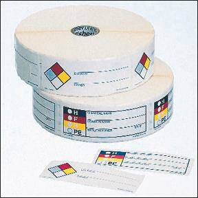 Fisher Scientific Fisherbrand Blank Label Multipurpose Label Without Legend White - 18999789