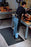 Endurable - Anti-Fatigue Floor Mat 3 X 5 Foot Black Dual Density PVC Sponge - 19003181C