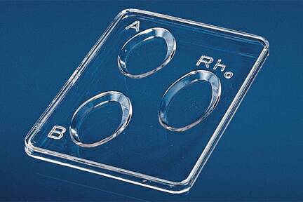 Med Tek Disposo-Type - Blood Typing Slide 2 X 3 Inch Plain - 22267161
