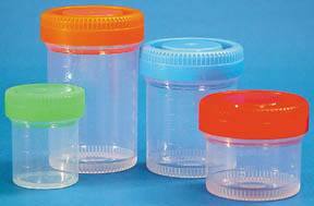 Fisher Anatomical PROTOCOL Color-Coded Prefilled Formalin Container Polypropylene Screw Cap 60 mL Fill in 120 mL (4 oz.) NonSterile - 23032060