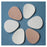 Aetna Felt Corporation Pad Orthopedic Pedi-Pads Mtrsl Felt 1/4" Thick Adhesive White Sz 106 Lg 100/Pk - 10319