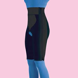 Frank Stubbs Compression Garment Above Knee Black 2 X-Large - F020187