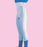 Frank Stubbs Compression Girdle High Waist, Below Knee White X-Large - F020236