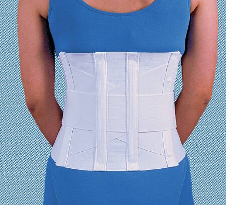 Frank Stubbs Lumbar Support 2X-Large Hook and Loop Closure 42 - 46 Inch 10 Inch Unisex - F003677