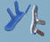 Quicky Toad - Finger Splint Adult Medium Bendable Prong Closure Left or Right Hand Blue / Silver - F004154