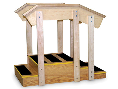 Hausmamann “Mini” Staircase - 52" x 30" x 12", - 1566