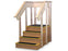 Hausmamann Straight Staircase - 52" x 30" x 24", - 1567