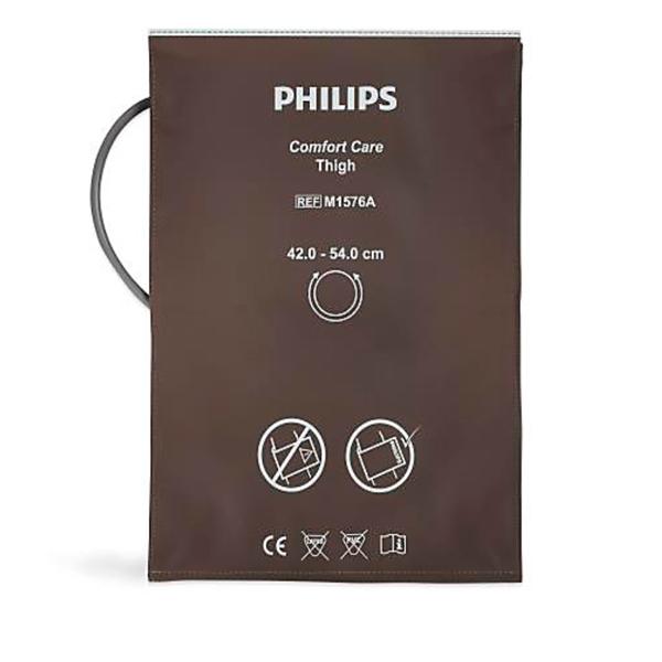 Philips Medical Systems Cuff Nibp Comfort Care For Fetal Monitor 42-54Cm Adult Thigh Light Mocha Ea - M1576A
