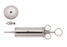 Miltex Irrigation Bulb Syringe 3 oz. Reusable NonSterile Stainless Steel - 19-382