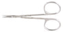 Miltex Miltex Iris Scissors 4-1/2 Inch Length OR Grade Stainless Steel (German) NonSterile Finger Ring Handle Curved Blade Sharp/Sharp - 5-306