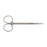 Miltex - Iris Scissors 4-1/2 Inch Length OR Grade German Stainless Steel NonSterile Finger Ring Handle Curved Blade Sharp Tip / Sharp Tip - 5-306