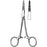 Sklar Forceps Kelly 5-1/2 Inch Surgical Grade Stainless Steel NonSterile Ratchet Lock Finger Ring Handle Straight Serrated Tip - 17-2055