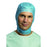 Aspen Surgical Products - Surgical Hood One Size Fits Most Blue Tie Closure - 1011P