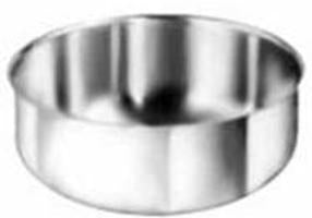 Polar Ware Sponge Basin 64 oz. Straight Side, Flat Bottom, Round - 107