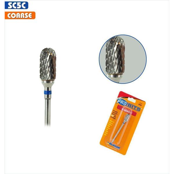 Medicool Bit 3/32" Coarse Round Barrel Swiss Carbide Ea - SC5C
