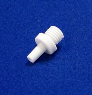 GE Healthcare Blood Pressure Unit Tube Connector 5/32 Inch Diameter Tube to 1/8 Inch Diameter Tube, Plastic, White Facility Wide Cuffs - 300671