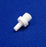 GE Healthcare Blood Pressure Unit Tube Connector 5/32 Inch Diameter Tube to 1/8 Inch Diameter Tube, Plastic, White Facility Wide Cuffs - 300671