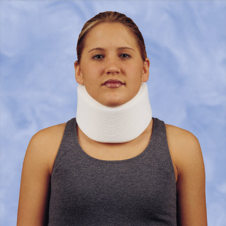 Comfo-Eze - Cervical Collar Medium Density Adult Medium, Regular One-Piece 3-1/2 Inch Height 22-1/2 Inch Length - 1002-03