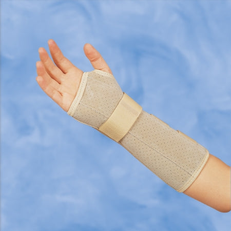Deroyal - Wrist / Forearm Brace DeRoyal Suede Leatherette Right Hand Brown X-Large - 5002-05