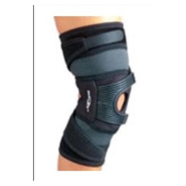 DJO Brace Sleeve Tru-Pull Advanced System Adlt Patellofemoral Drytx Blk Sz Lg Lft Ea - 11-1290-4