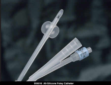 Bard Bardia Foley Catheter 2-Way Standard Tip 30 cc Balloon 18 Fr. Silicone - 806318