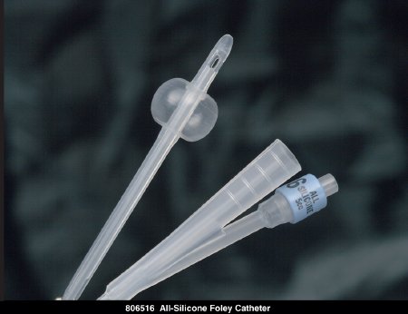 Bard Bardia Foley Catheter 2-Way Standard Tip 30 cc Balloon 24 Fr. Silicone - 806324