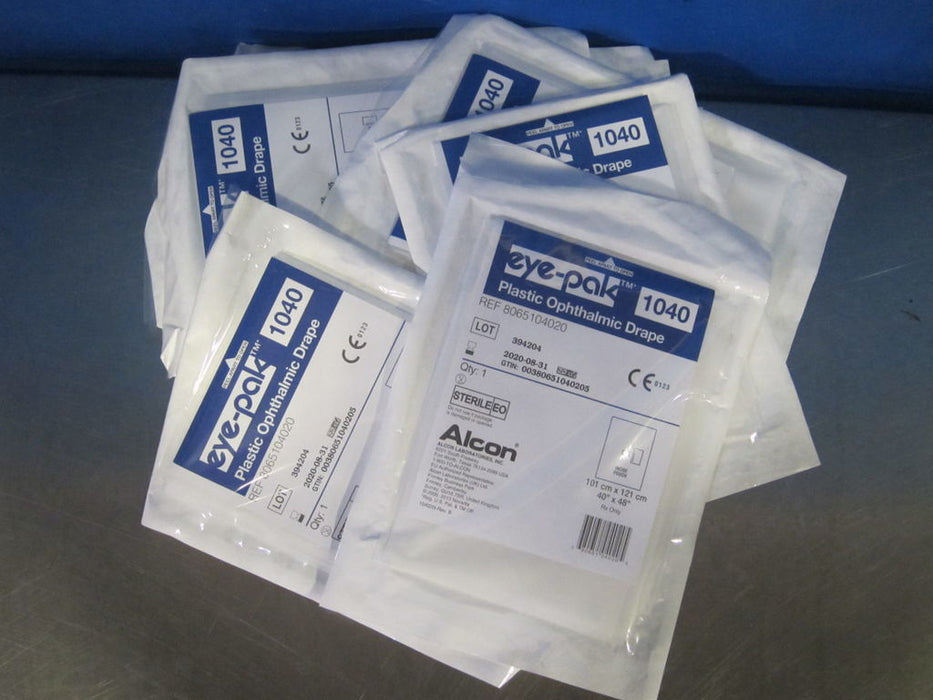 Alcon Alcon EENT Drape Opthalmic Mid-Size Drape 40 W X 48 L Inch Sterile - 8065104020