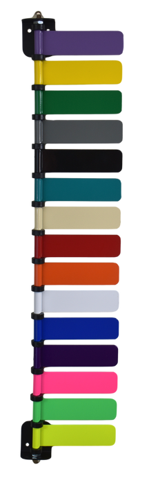 Omnimed Custom Color Exam Room Flag Systems (1-16 Flags)