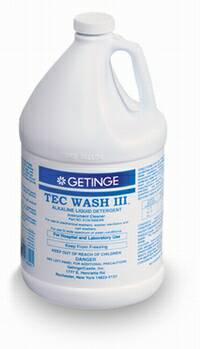 Getinge Tec-Wash III Alkaline Instrument Detergent Liquid Concentrate 1 gal. Jug Characteristic Scent - 61301605275