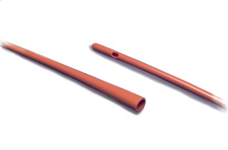 Cardinal Dover Rob-Nel Urethral Catheter Round Tip Thermosensitive PVC 14 Fr. 16 Inch - 8888492041