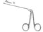 Miltex Miltex Ear Forceps Wullstein 3 Inch OR Grade Stainless Steel (German) NonSterile NonLocking Finger Ring Handle Straight Oval Cup Tip - 19-2120