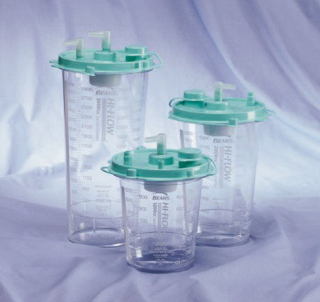 Bemis Healthcare Hi-Flow Suction Canister 1200 mL Sealing Lid - 484410