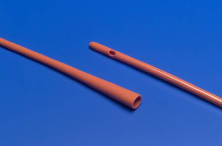 Cardinal Dover Rob-Nel Urethral Catheter Round Tip Thermosensitive PVC 12 Fr. 16 Inch - 8888492033