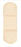 American White Cross - Adhesive Strip 1 X 3 Inch Fabric Rectangle Tan Sterile - 1790033