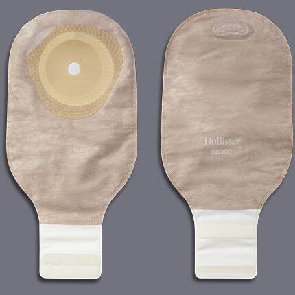 Hollister Premier Colostomy Pouch One-Piece System 12 Inch Length 2 Inch Stoma Drainable - 85211