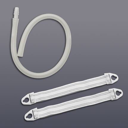 Hollister Hollister Leg Strap Small, 15 Inch, Vinyl, Reusable, Plastic Belt Tabs - 9342