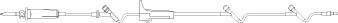 ADDitIV - Primary IV Administration Set 15 Drops / mL Drip Rate 96 Inch Tubing 3 Ports - V1445